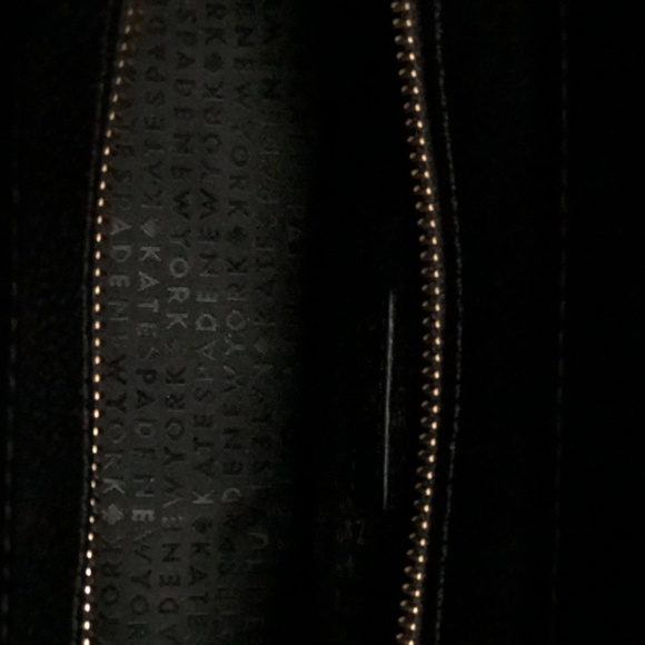 Kate Spade black & white color block purse preowned - Picture 5 of 5